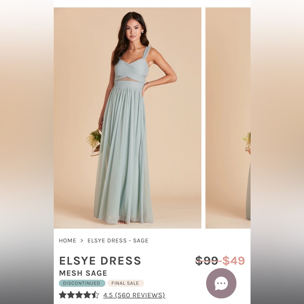 Mesh Sage Dress